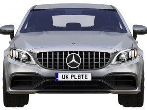mercedes-benz c63 coupe 2020 3D Model