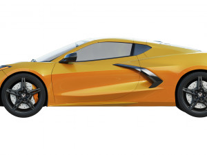 chevrolet corvette c8 2020 stingray 3D Model