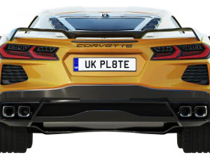 chevrolet corvette c8 2020 stingray 3D Model
