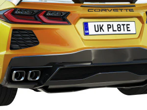 chevrolet corvette c8 2020 stingray 3D Model
