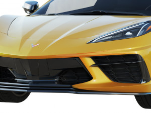 chevrolet corvette c8 2020 stingray 3D Model