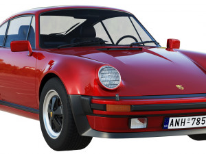 porsche 911 930 turbo 1975 - 1989 Modello 3D