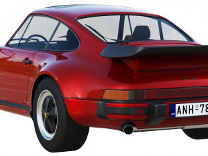 porsche 911 930 turbo 1975 - 1989 Modello 3D