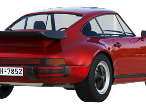 porsche 911 930 turbo 1975 - 1989 Modello 3D