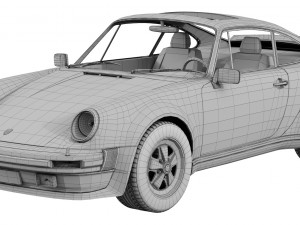 porsche 911 930 turbo 1975 - 1989 Modello 3D