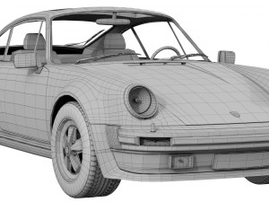 porsche 911 930 turbo 1975 - 1989 Modello 3D