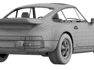 porsche 911 930 turbo 1975 - 1989 Modello 3D