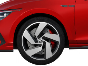 volkswagen golf gti 5-door 2020 3D Model
