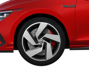 volkswagen golf gti 5-door 2020 3D Model