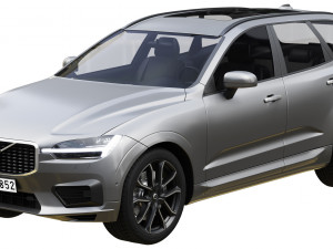 volvo xc60 r-design 3D Model