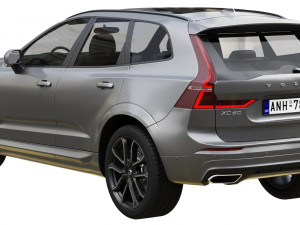 volvo xc60 r-design Model 3D