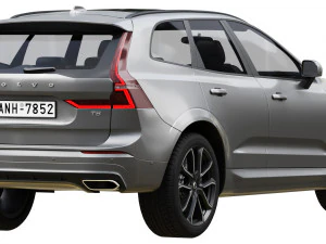 volvo xc60 r-design 3D Model