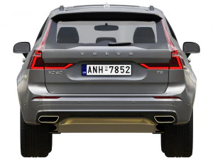 volvo xc60 r-design 3D Model