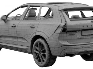 volvo xc60 r-design 3D Model