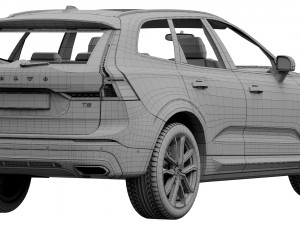 volvo xc60 r-design Model 3D