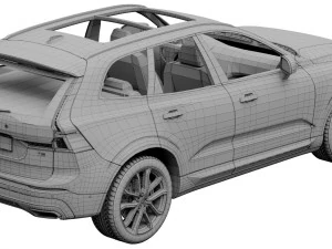 volvo xc60 r-design 3D Model