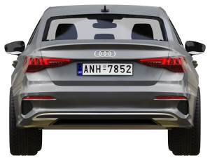 audi a3 limousine 2021 3Dモデル