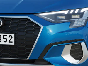 audi a3 sportback 2021 3D Model