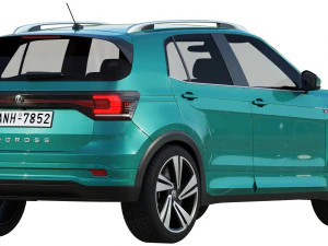 volkswagen t-cross 3D Model