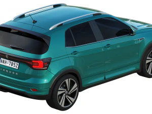 volkswagen t-cross 3D Model
