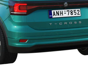 volkswagen t-cross 3D Model