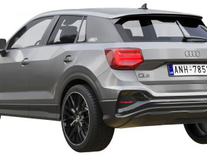 audi q2 2021 3D Model