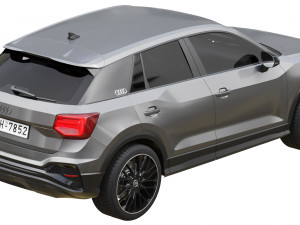 audi q2 2021 Modelo 3D