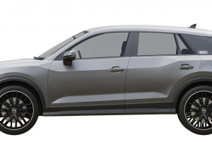 audi q2 2021 Modelo 3D