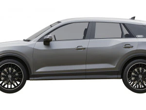 audi q2 2021 3D Model