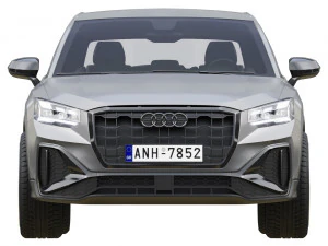 audi q2 2021 3D Model