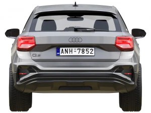 audi q2 2021 3D Model
