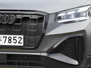 audi q2 2021 3D Model
