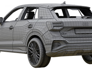 audi q2 2021 Modelo 3D