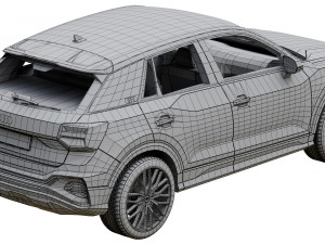 audi q2 2021 Modelo 3D