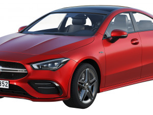 mercedes-benz cla 35 amg 2020 3D Model