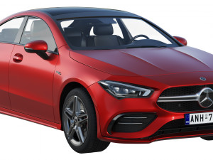 mercedes-benz cla 35 amg 2020 Model 3D