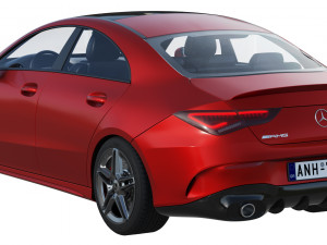 mercedes-benz cla 35 amg 2020 Model 3D
