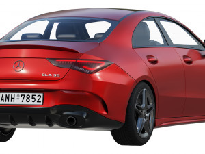 mercedes-benz cla 35 amg 2020 Model 3D