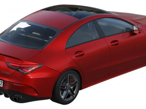 mercedes-benz cla 35 amg 2020 3D Model