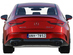 mercedes-benz cla 35 amg 2020 3D Model