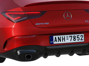 mercedes-benz cla 35 amg 2020 3D Model