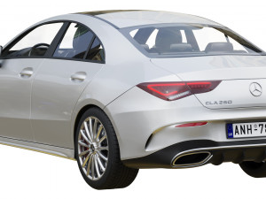 mercedes-benz cla coupe 250 2020 3D-Modell