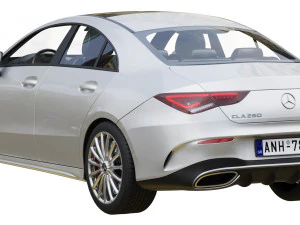 mercedes-benz cla coupe 250 2020 3D Model