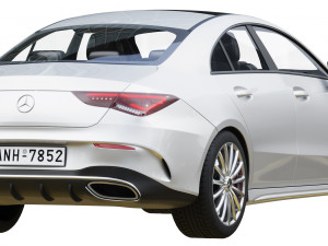 mercedes-benz cla coupe 250 2020 3D-Modell