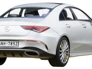 mercedes-benz cla coupe 250 2020 3D Model