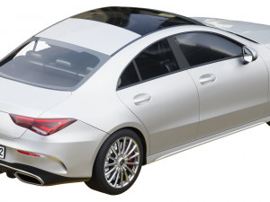 mercedes-benz cla coupe 250 2020 3D-Modell