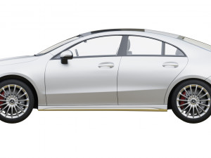 mercedes-benz cla coupe 250 2020 3D-Modell
