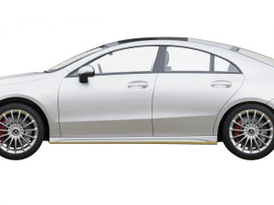 mercedes-benz cla coupe 250 2020 3D Model