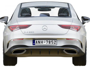 mercedes-benz cla coupe 250 2020 3D Model