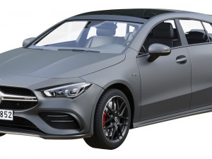 mercedes-benz amg cla 35 shooting brake 3D Model